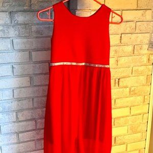 Girls Dress, Size 10, Red